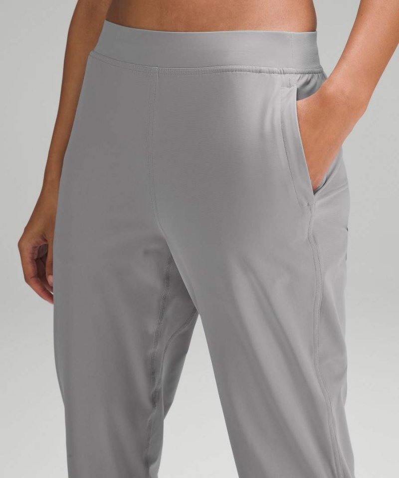 Pantalon Jogger Lululemon Adapted State High-Rise Cropped Mujer Gris Chile | 815RZXBGU