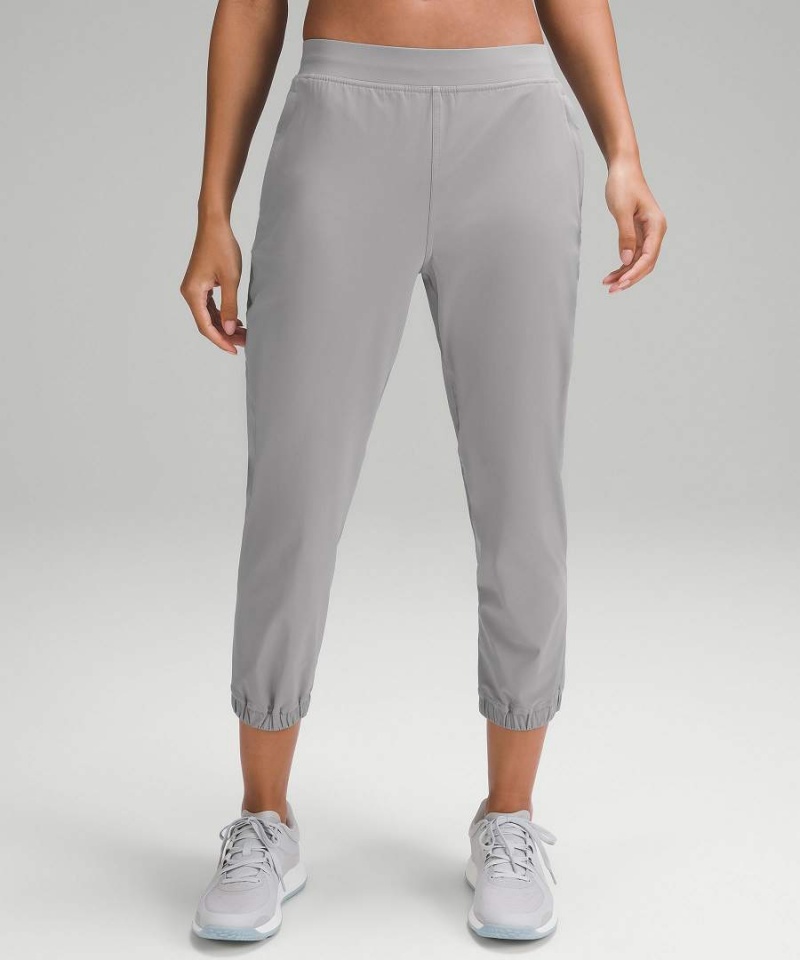Pantalon Jogger Lululemon Adapted State High-Rise Cropped Mujer Gris Chile | 815RZXBGU