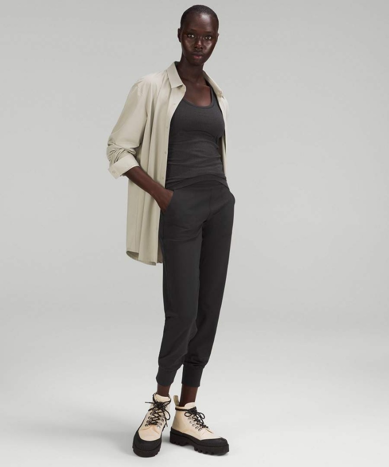 Pantalon Jogger Lululemon Align™ High-Rise Full Length Mujer Negras Chile | 682IZUVBS