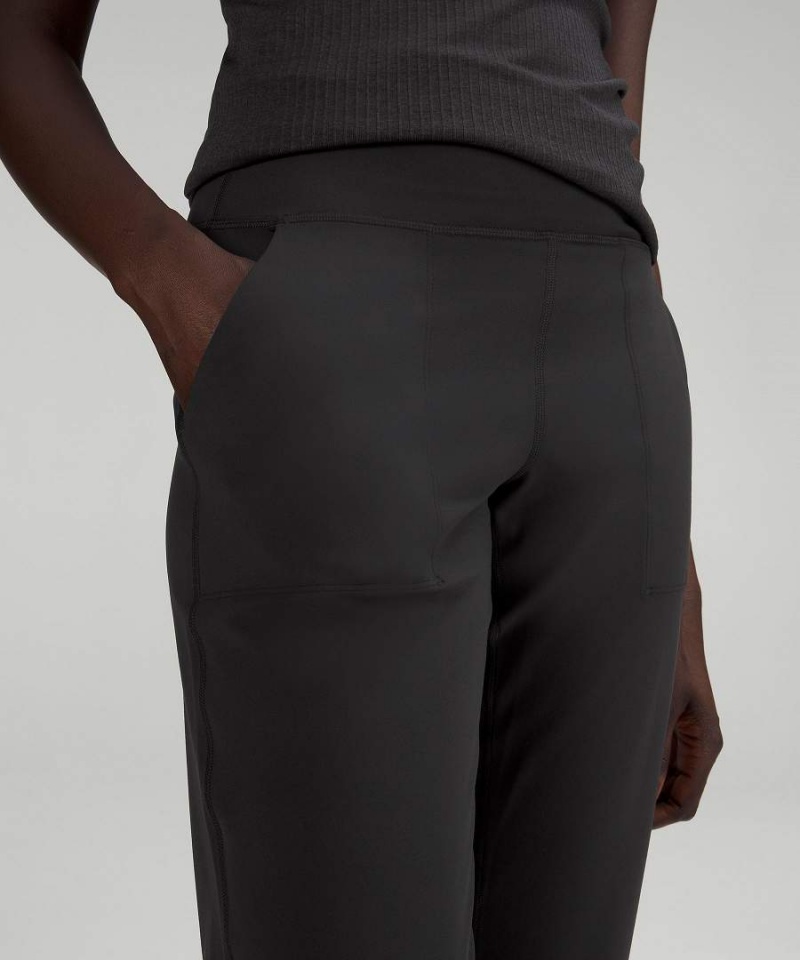 Pantalon Jogger Lululemon Align™ High-Rise Full Length Mujer Negras Chile | 682IZUVBS