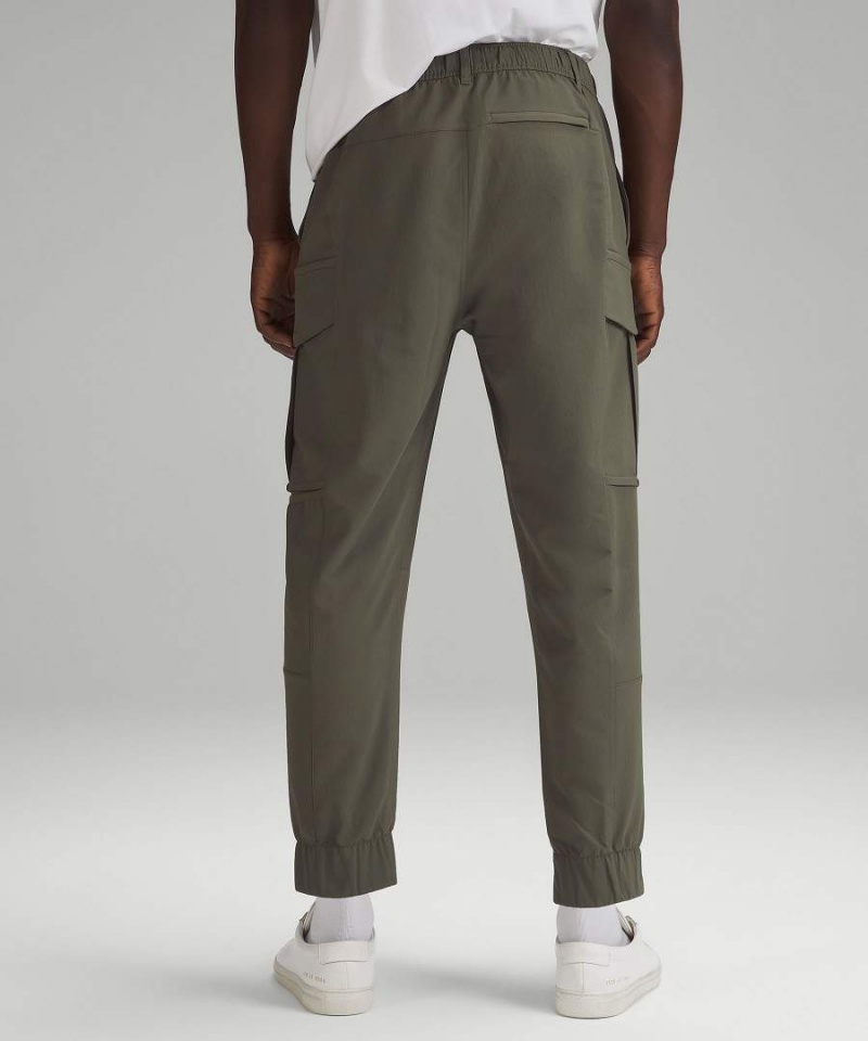 Pantalon Jogger Lululemon Cargo Pocket Hombre Verde Oliva Chile | 943IRGHYD