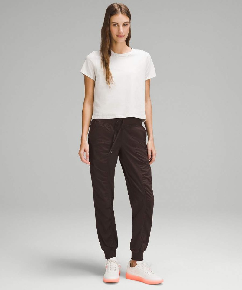 Pantalon Jogger Lululemon Dance Studio Mid-Rise Full Length Mujer Chocolate Chile | 317FAHKGX