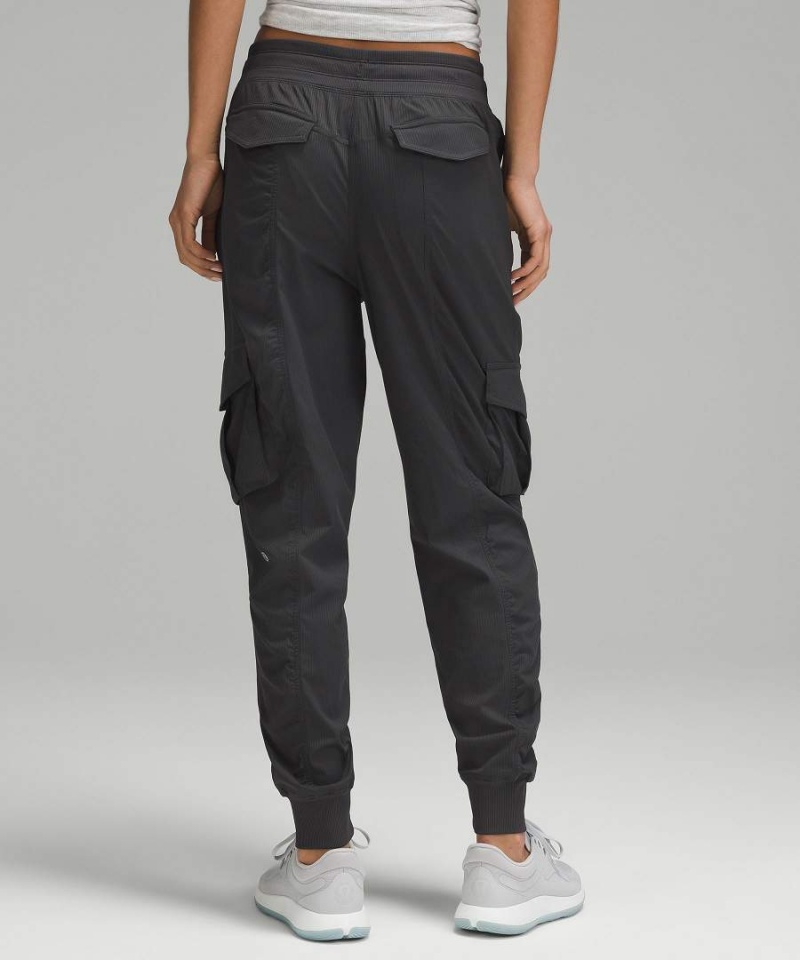 Pantalon Jogger Lululemon Dance Studio Relaxed-Fit Mid-Rise Cargo Mujer Gris Oscuro Chile | 428AEXZNS