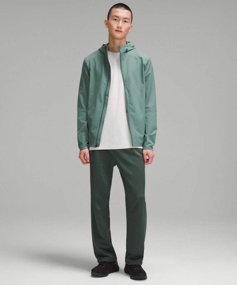 Pantalon Jogger Lululemon Fleece Entrenamiento Pista Hombre Verde Oscuro Chile | 026XNUSWO
