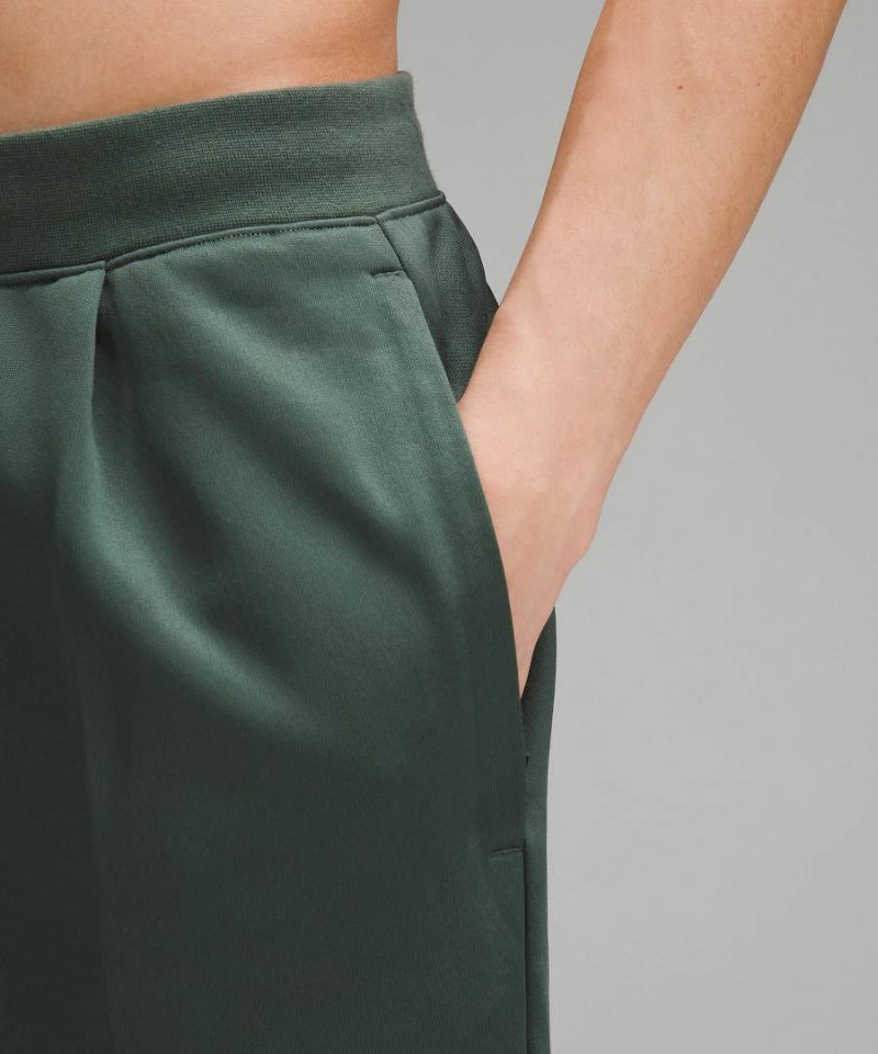 Pantalon Jogger Lululemon Fleece Entrenamiento Pista Hombre Verde Oscuro Chile | 026XNUSWO