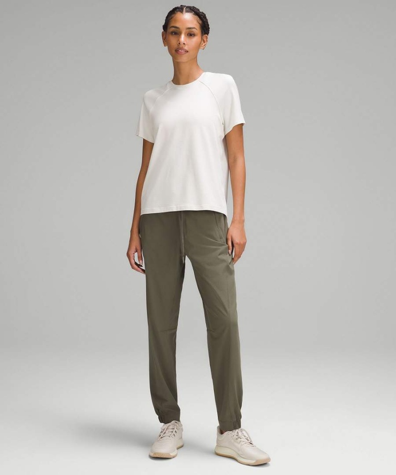 Pantalon Jogger Lululemon License to Train High-Rise Mujer Verde Oscuro Chile | 372UXGCFW