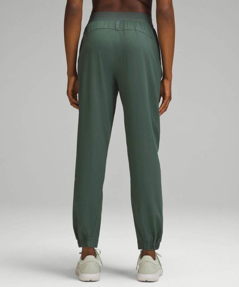 Pantalon Jogger Lululemon License to Train High-Rise Mujer Verde Oscuro Chile | 128DSTAVX