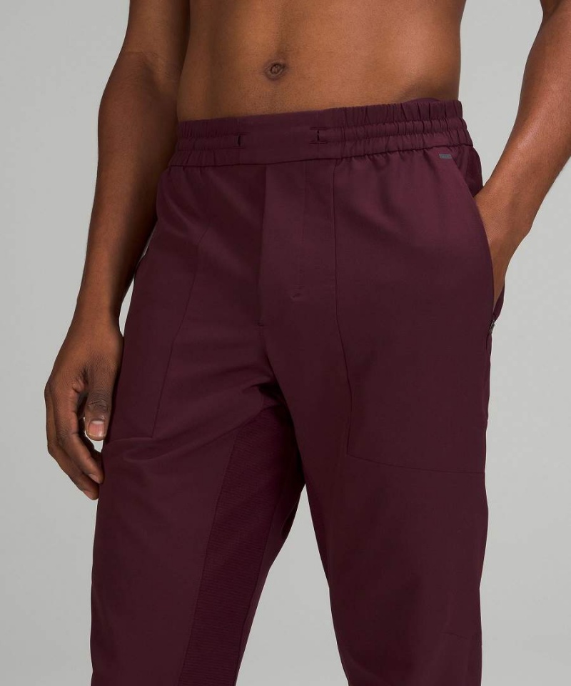 Pantalon Jogger Lululemon License to Train Hombre Burdeos Chile | 730AUDWYL