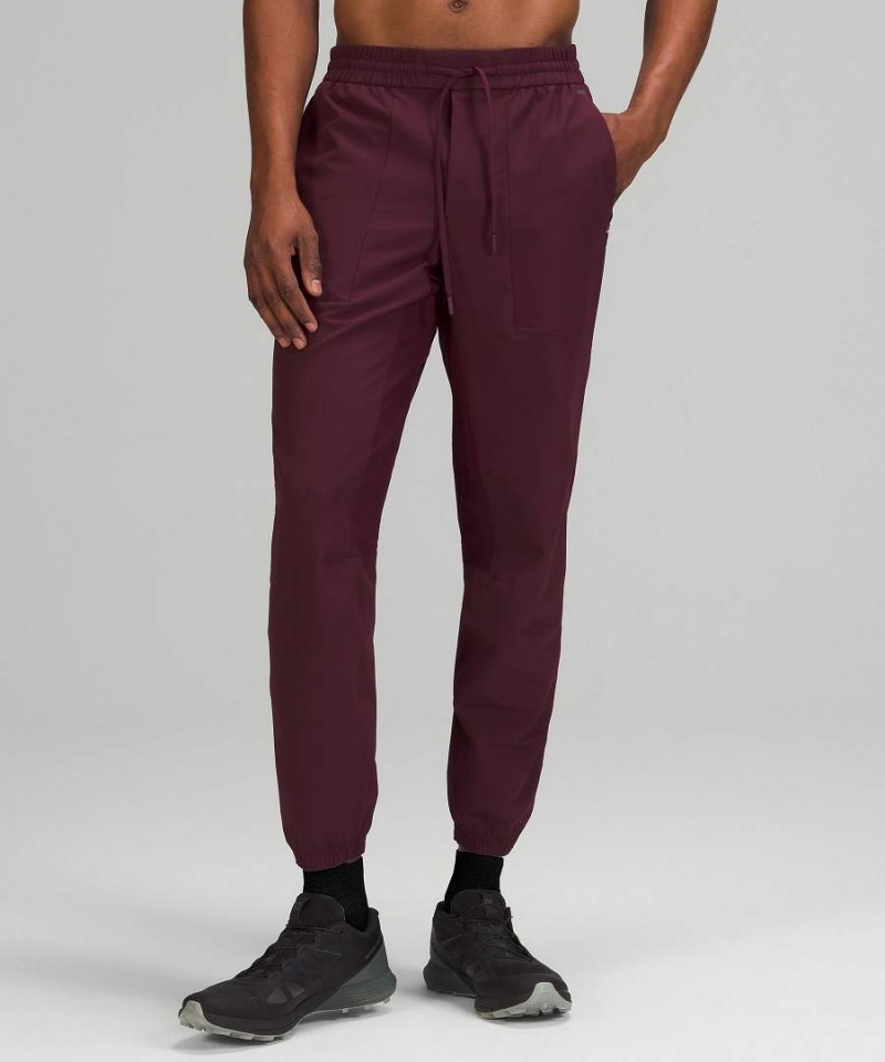 Pantalon Jogger Lululemon License to Train Hombre Burdeos Chile | 730AUDWYL