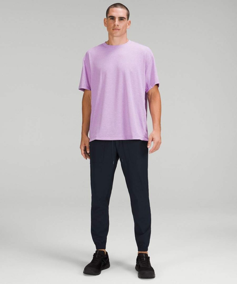 Pantalon Jogger Lululemon License to Train Altas Hombre Azul Marino Chile | 296YLJFOM