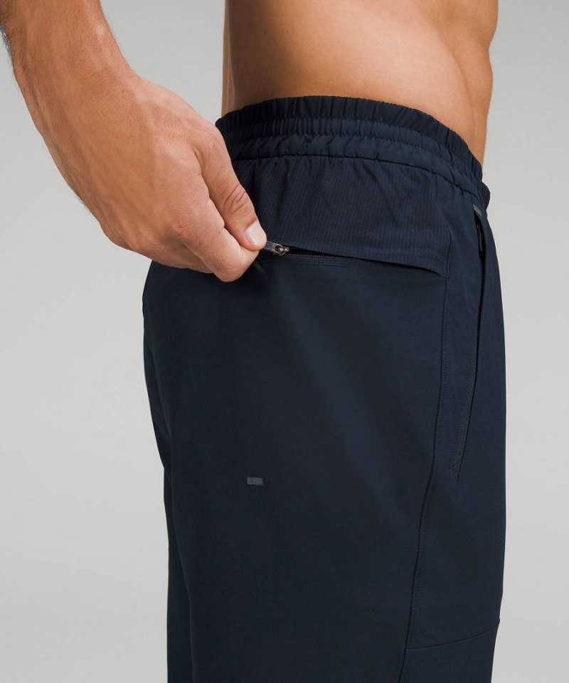 Pantalon Jogger Lululemon License to Train Altas Hombre Azul Marino Chile | 296YLJFOM