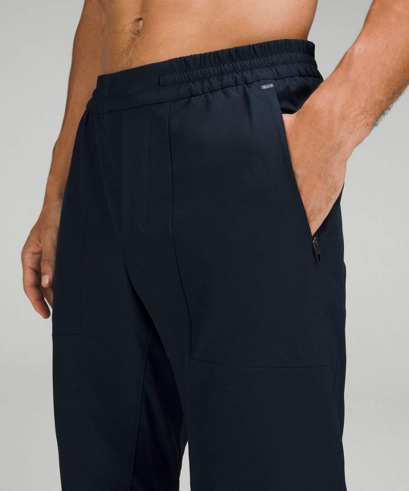 Pantalon Jogger Lululemon License to Train Altas Hombre Azul Marino Chile | 296YLJFOM