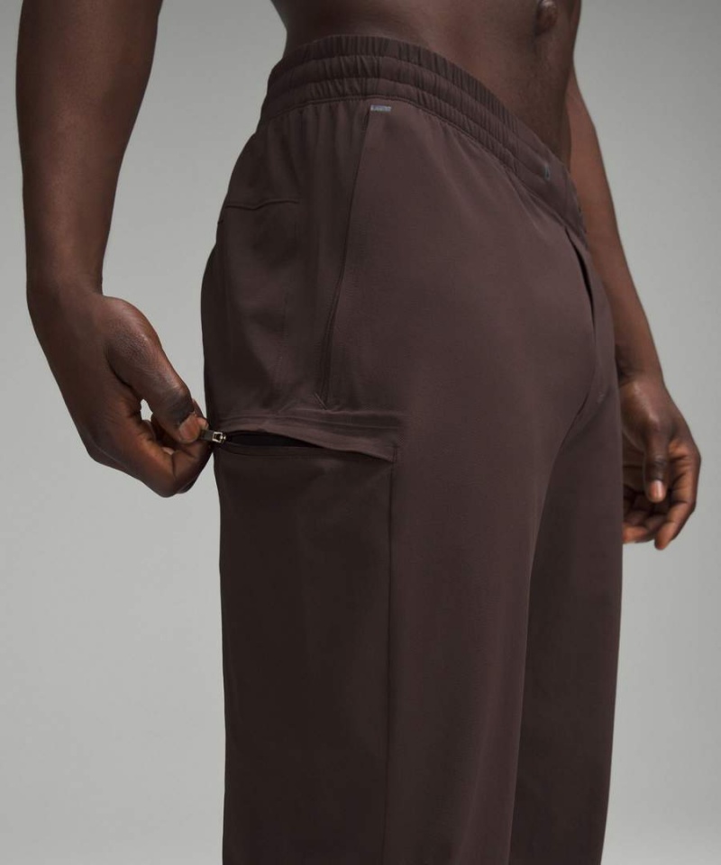 Pantalon Jogger Lululemon License to Train Cargo Hombre Chocolate Chile | 123SYBHMK