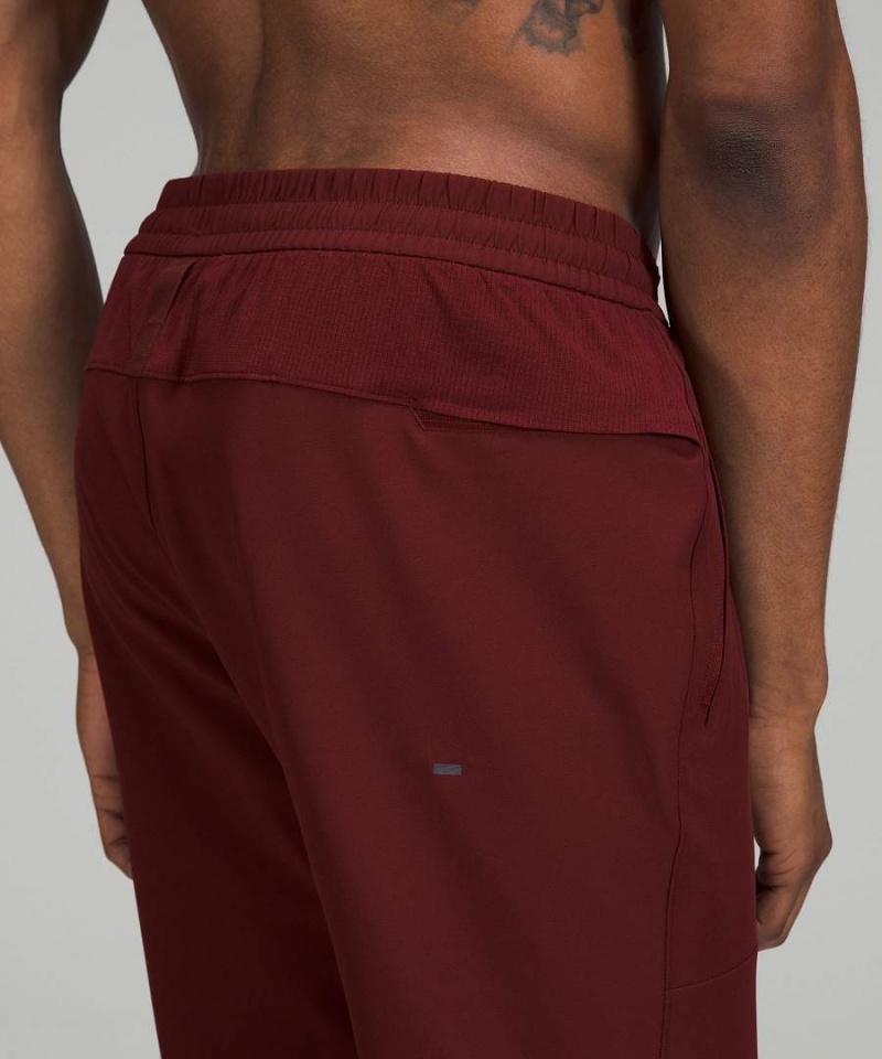 Pantalon Jogger Lululemon License to Train Hombre Rojas Burdeos Chile | 657UANQCE