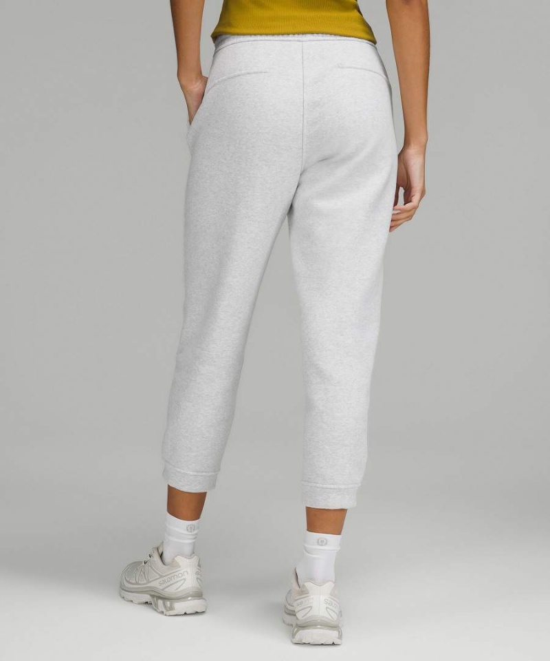 Pantalon Jogger Lululemon Loungeful High-Rise Cropped Mujer Gris Claro Chile | 176UZHDXY