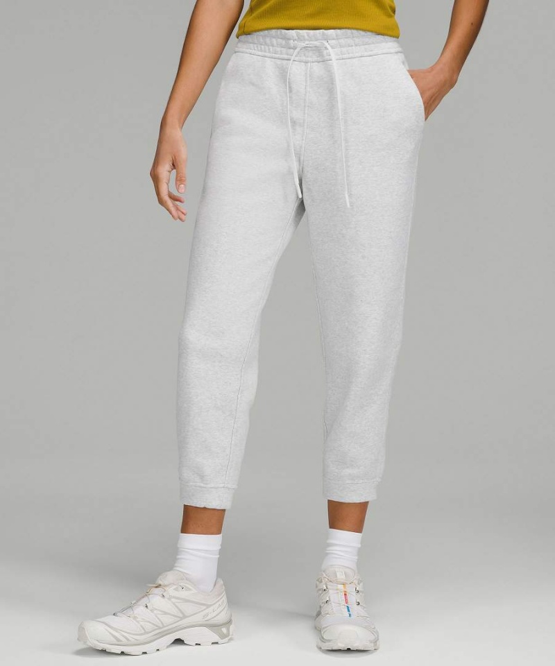 Pantalon Jogger Lululemon Loungeful High-Rise Cropped Mujer Gris Claro Chile | 176UZHDXY