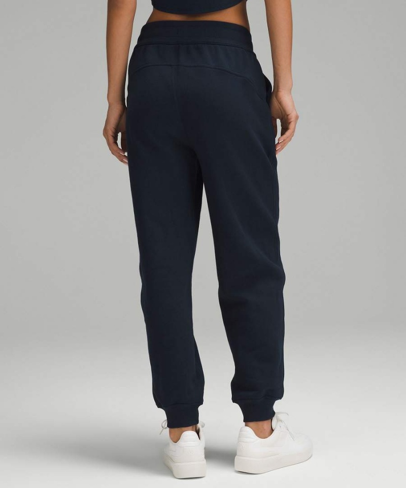 Pantalon Jogger Lululemon Scuba High-Rise Relaxed Full Length Mujer Azul Marino Chile | 982JAUNPD