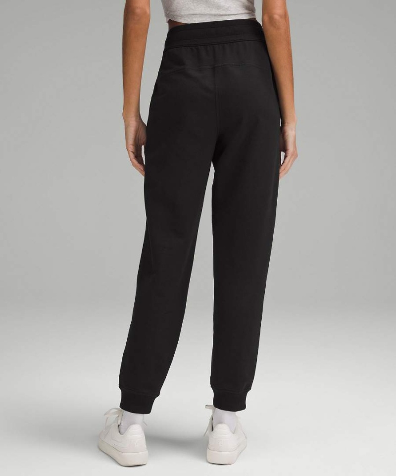 Pantalon Jogger Lululemon Scuba High-Rise French Terry Mujer Negras Chile | 075YZMXPT