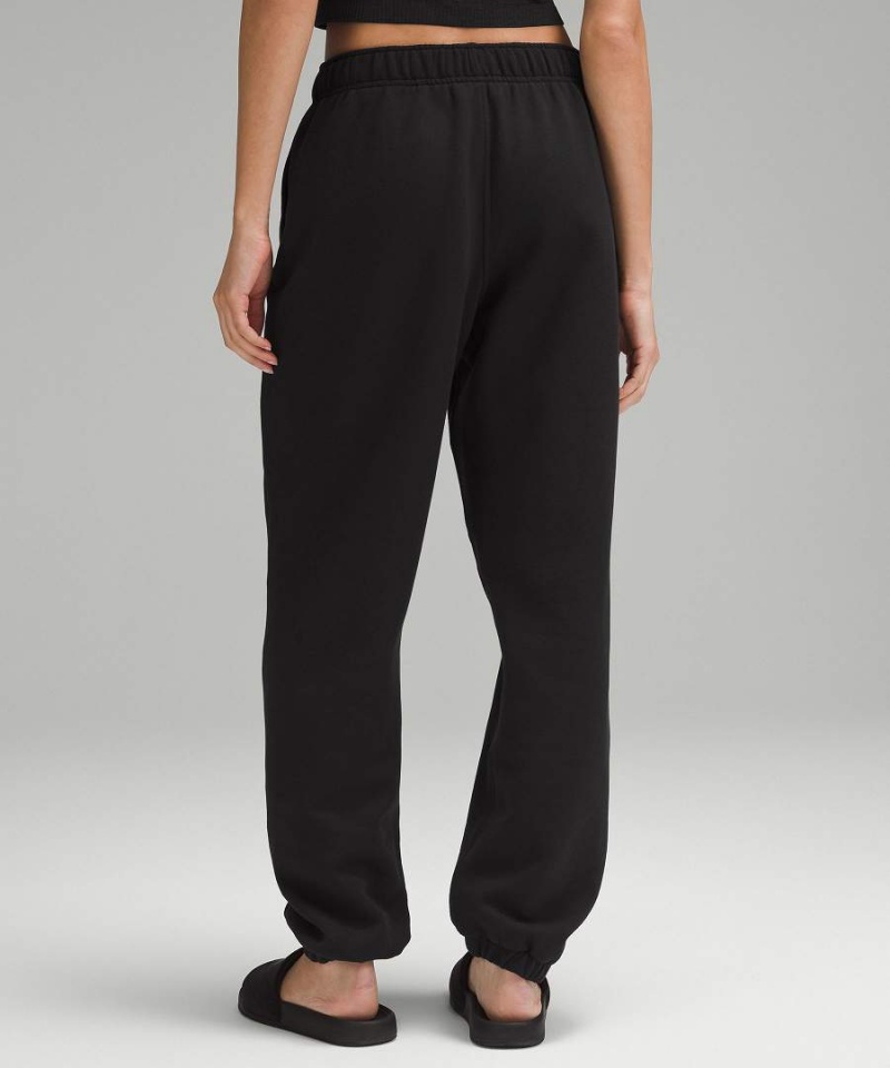 Pantalon Jogger Lululemon Scuba Mid-Rise Oversized Corta Mujer Negras Chile | 716CTXMSA