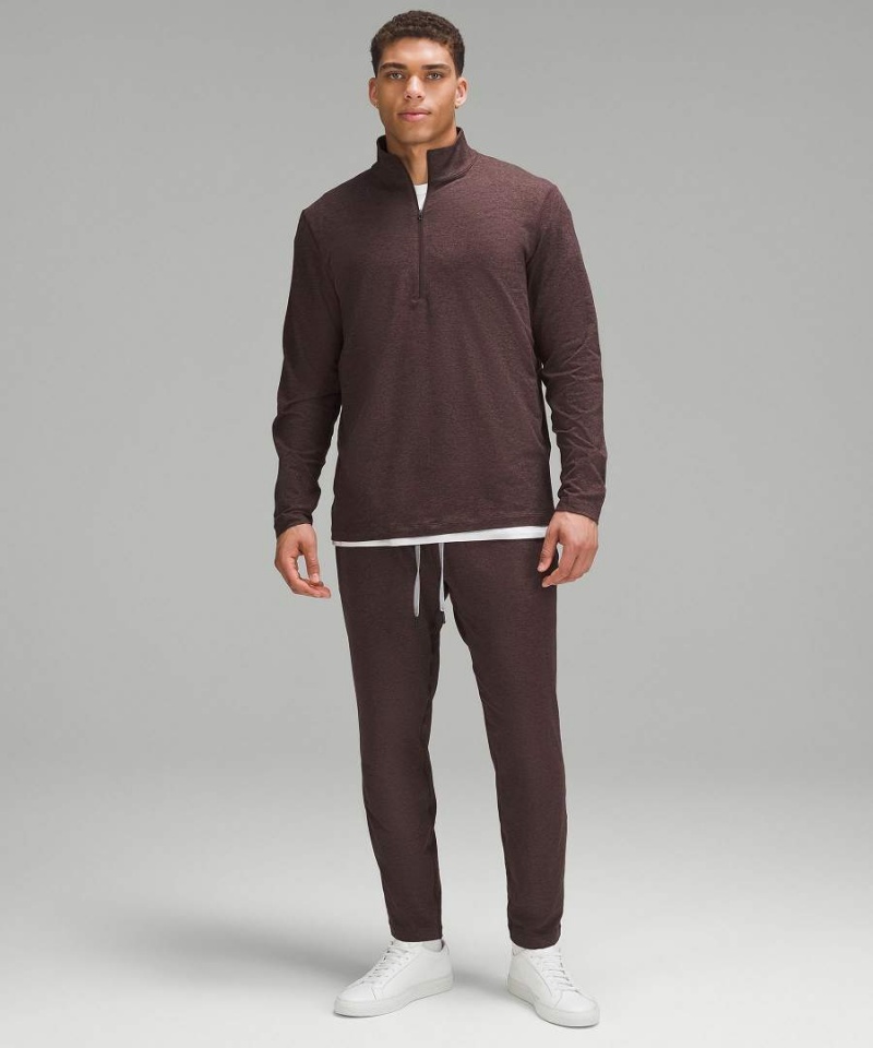 Pantalon Jogger Lululemon Soft Jersey Tapered Hombre Chocolate Chile | 374NBKLIW