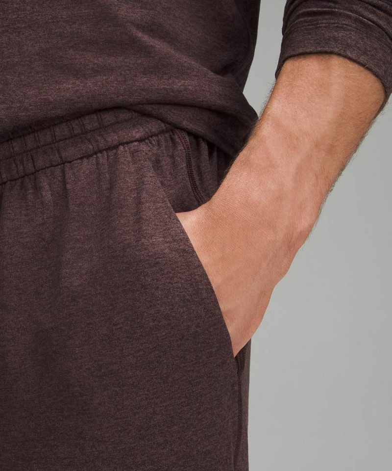Pantalon Jogger Lululemon Soft Jersey Tapered Hombre Chocolate Chile | 374NBKLIW