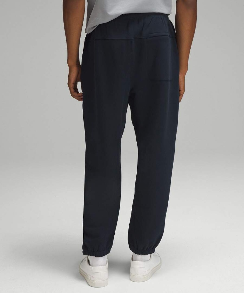 Pantalon Jogger Lululemon Steady State Shorter Hombre Azul Marino Chile | 076JCZBUE