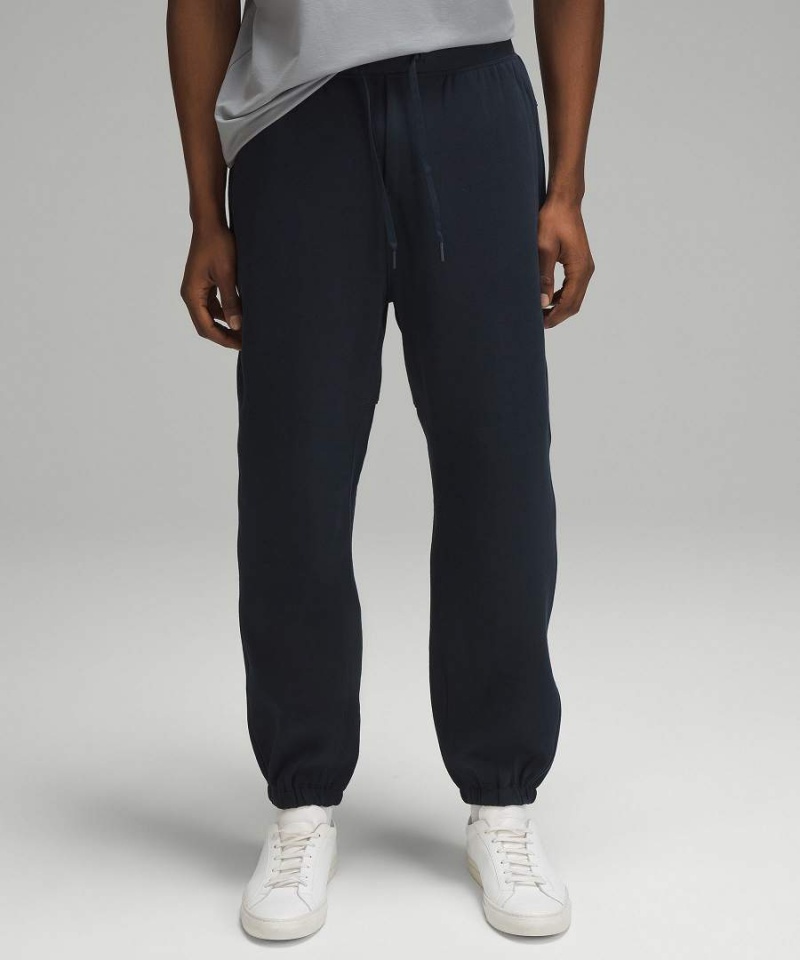 Pantalon Jogger Lululemon Steady State Shorter Hombre Azul Marino Chile | 076JCZBUE