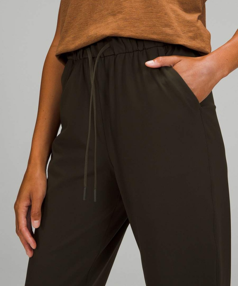 Pantalon Jogger Lululemon Stretch High-Rise Mujer Verde Oliva Oscuro Chile | 023AMKHID