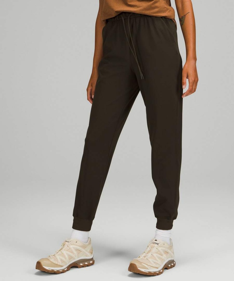 Pantalon Jogger Lululemon Stretch High-Rise Mujer Verde Oliva Oscuro Chile | 023AMKHID