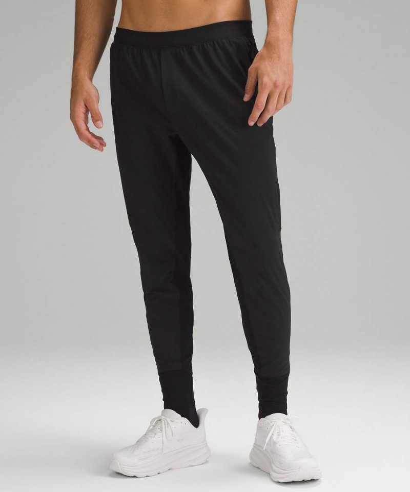 Pantalon Jogger Lululemon Surge Híbrido Hombre Negras Chile | 124NPAELW