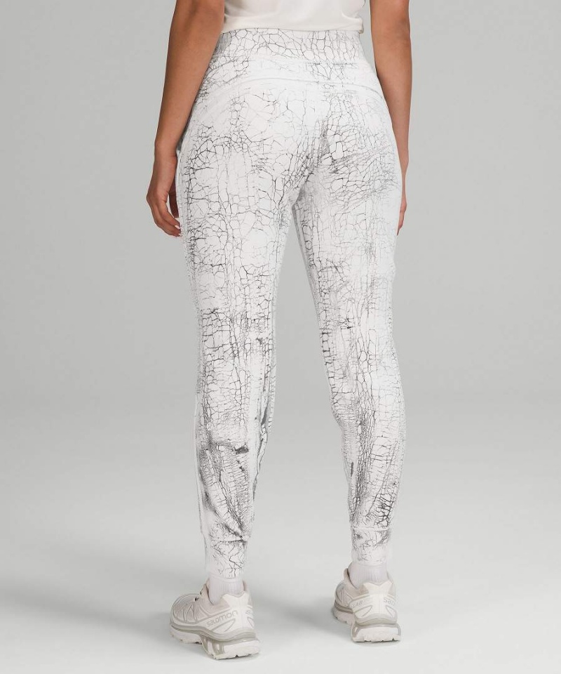 Pantalon Jogger Lululemon Warm Down 7/8 Length Mujer Blancas Negras Chile | 043SZHVDM