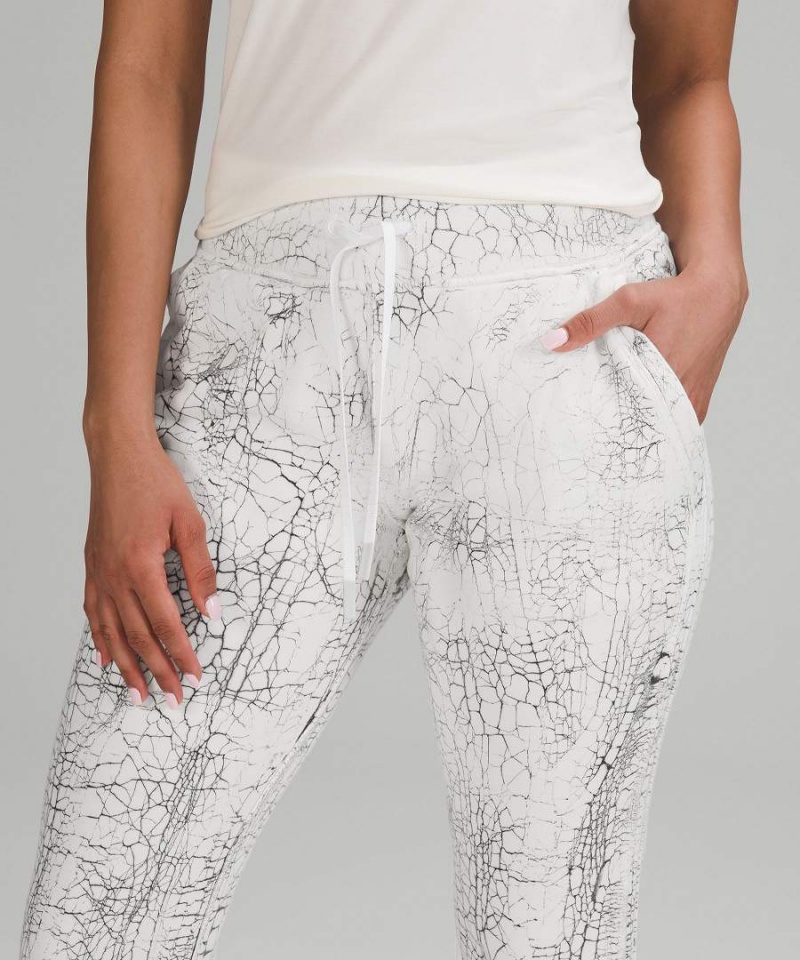Pantalon Jogger Lululemon Warm Down 7/8 Length Mujer Blancas Negras Chile | 043SZHVDM