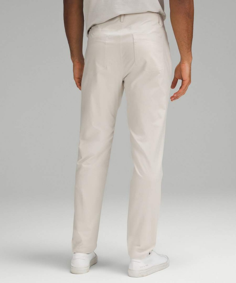 Pantalon Lululemon ABC Bonded Twill 5 Pocket Hombre Beige Blancas Chile | 641NPTDYH