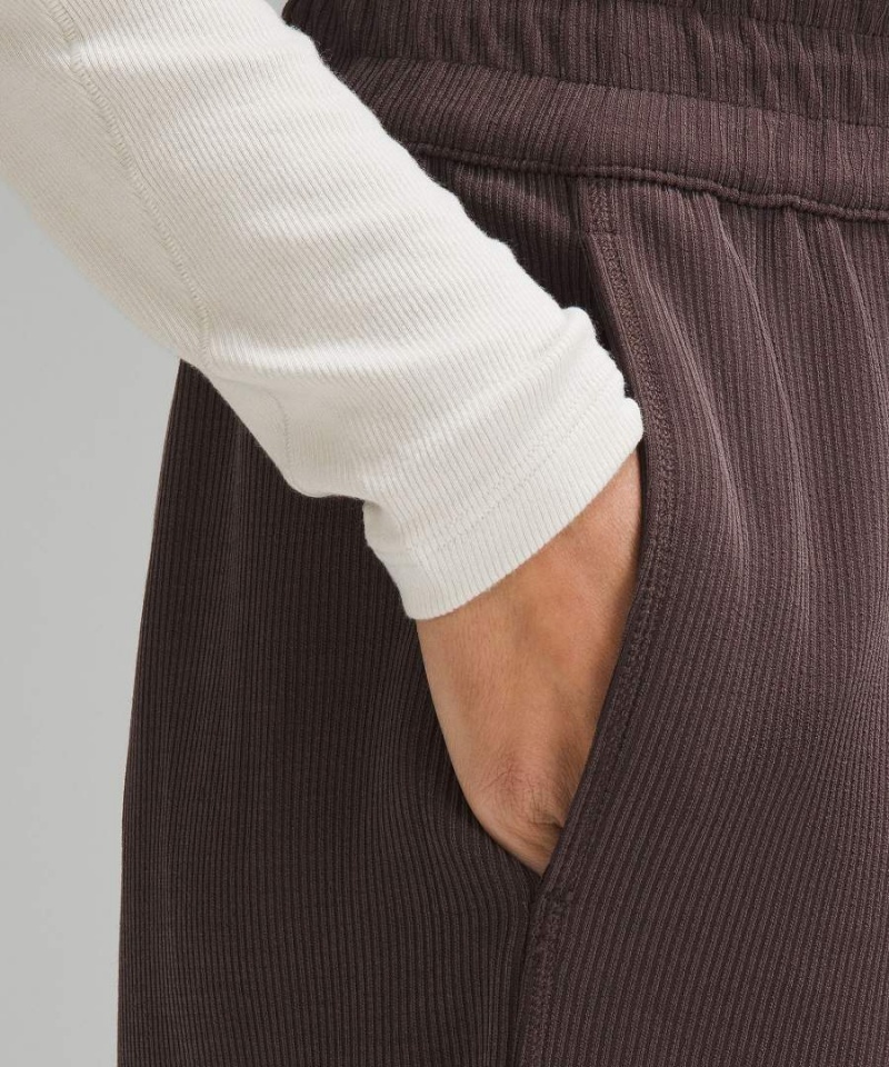 Pantalon Lululemon Acanalado Softstreme Mid-Rise 32.5