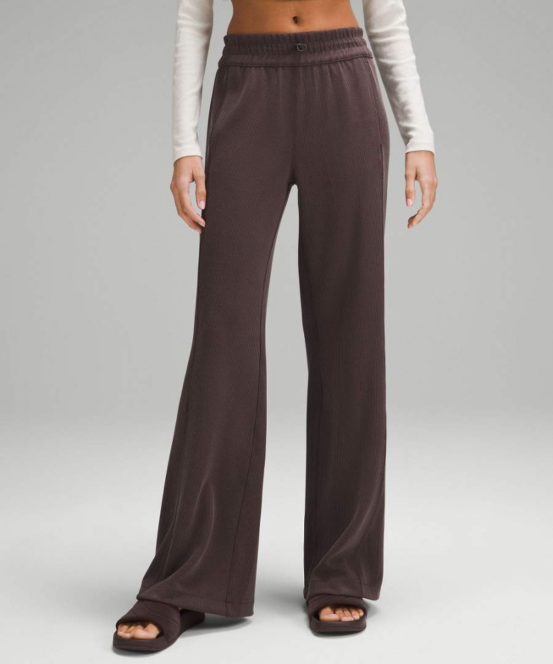 Pantalon Lululemon Acanalado Softstreme Mid-Rise 32.5\