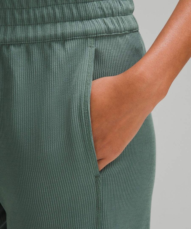Pantalon Lululemon Acanalado Softstreme Mid-Rise 32.5