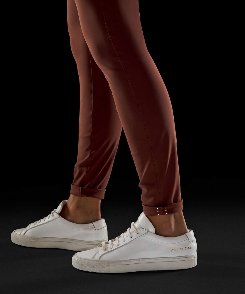 Pantalon Lululemon City Sleek Slim-Fit 5 Pocket High-Rise Mujer Cobra Cobra Chile | 429GPVDKJ