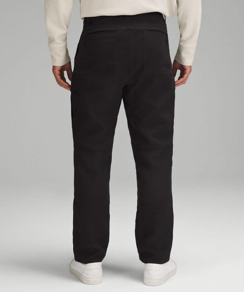 Pantalon Lululemon Classic-Fit Sueded Cargo Hombre Negras Chile | 627DTQGAZ