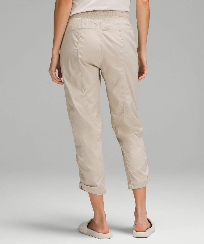 Pantalon Lululemon Dance Studio Mid-Rise Cropped Mujer Beige Chile | 724SYVQGI