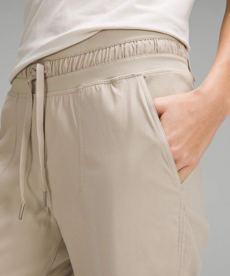 Pantalon Lululemon Dance Studio Mid-Rise Cropped Mujer Beige Chile | 724SYVQGI