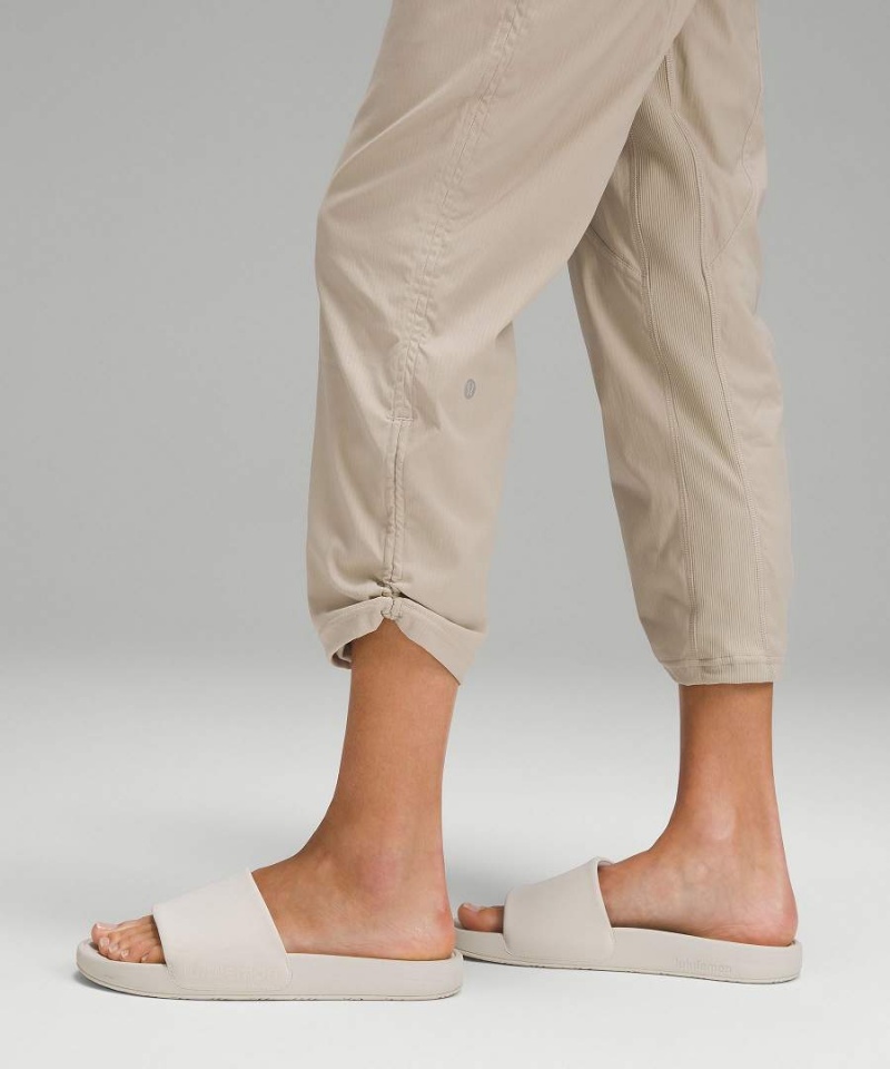 Pantalon Lululemon Dance Studio Mid-Rise Cropped Mujer Beige Chile | 724SYVQGI