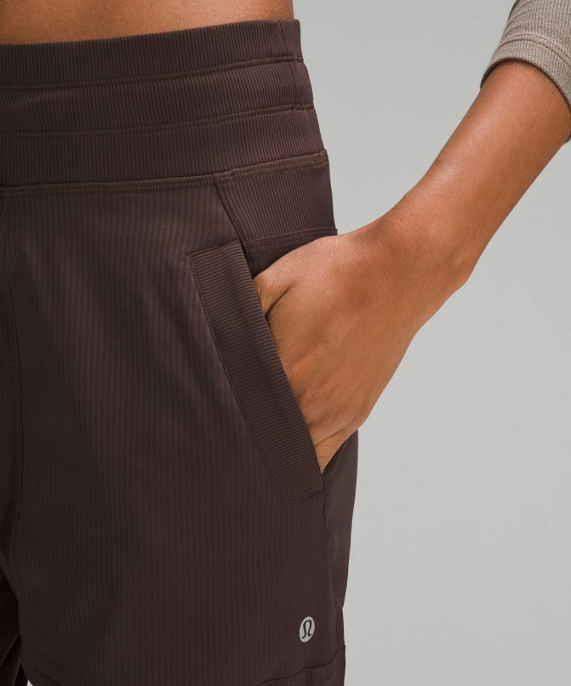 Pantalon Lululemon Dance Studio Mid-Rise Altas Mujer Chocolate Chile | 731XKILNW