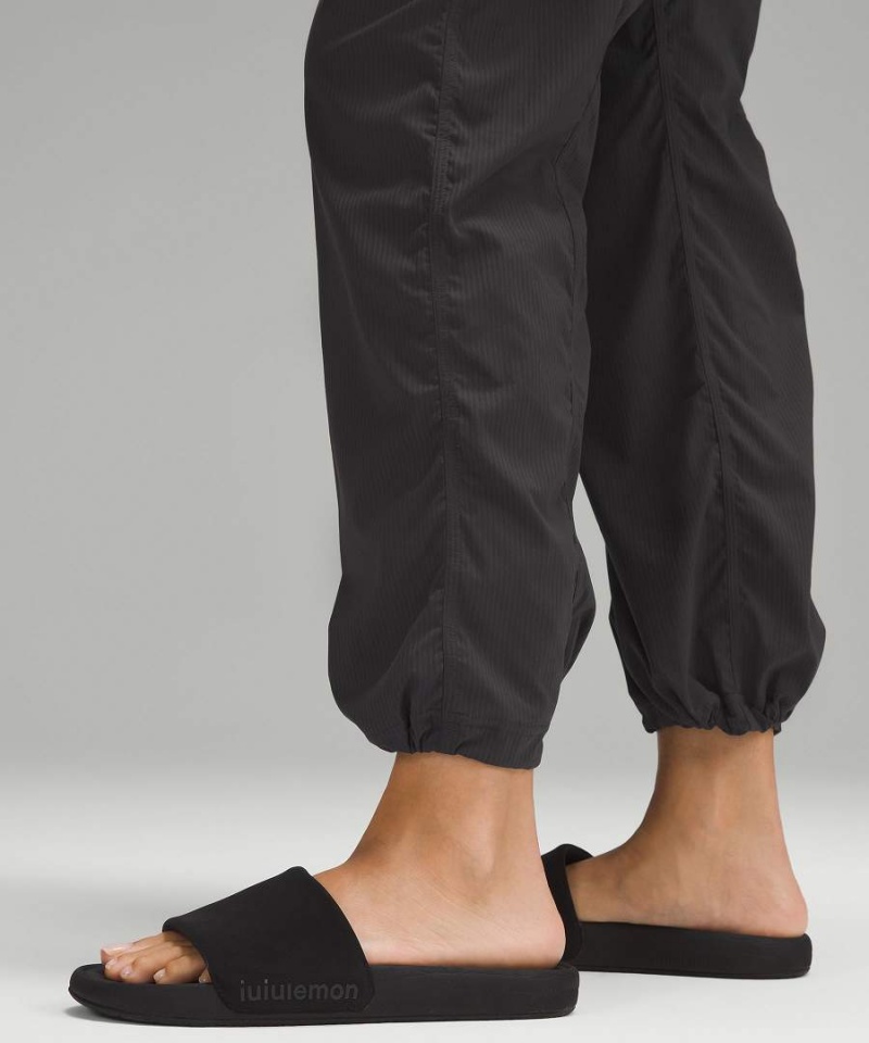 Pantalon Lululemon Dance Studio Mid-Rise Corta Mujer Gris Oscuro Chile | 862QFNWTI