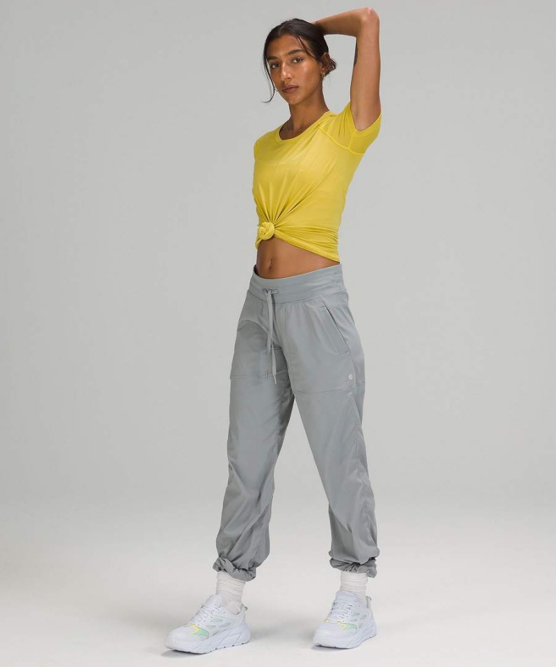 Pantalon Lululemon Dance Studio Mid-Rise Regular Mujer Gris Chile | 018XUTHZK