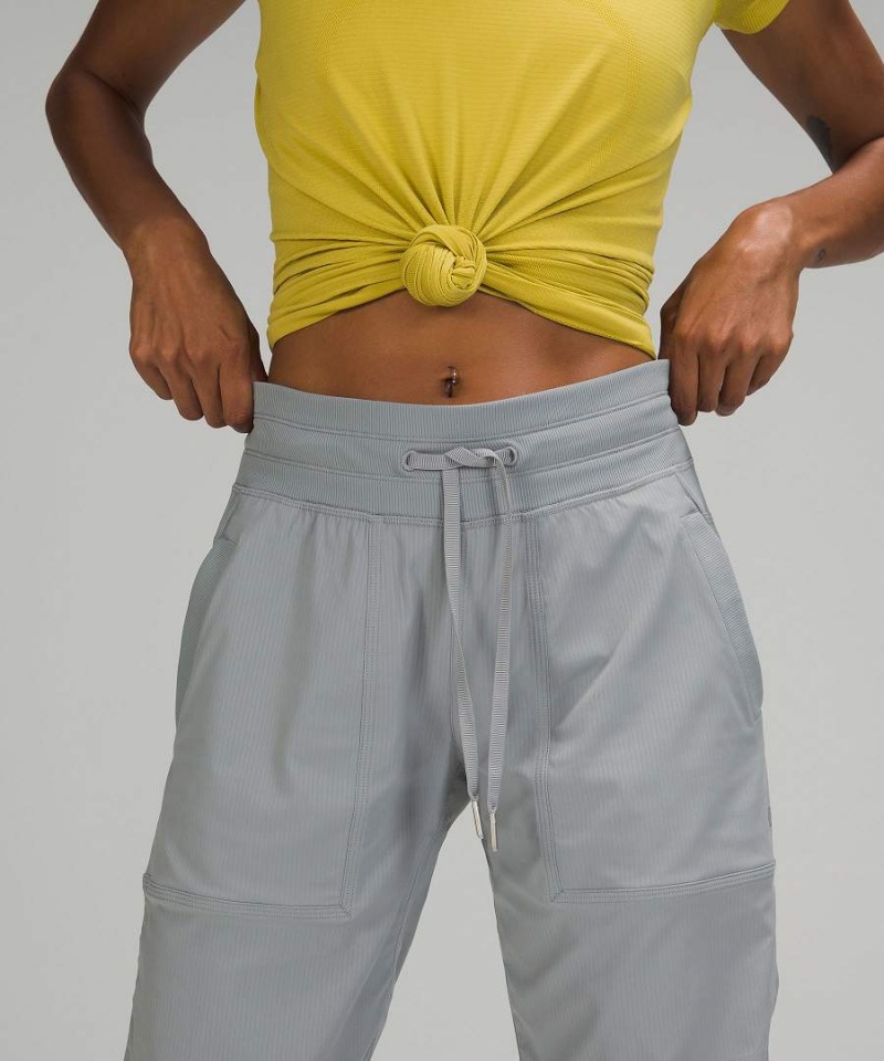 Pantalon Lululemon Dance Studio Mid-Rise Regular Mujer Gris Chile | 018XUTHZK