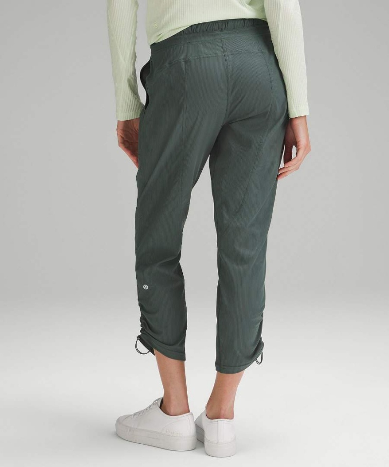 Pantalon Lululemon Dance Studio Mid-Rise Cropped Mujer Verde Oscuro Chile | 358KAVBOM