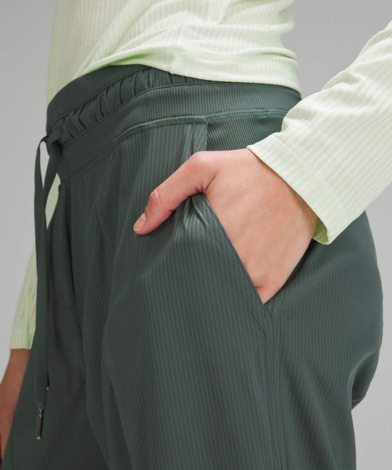 Pantalon Lululemon Dance Studio Mid-Rise Cropped Mujer Verde Oscuro Chile | 358KAVBOM