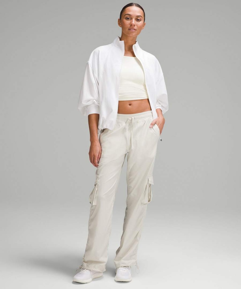 Pantalon Lululemon Dance Studio Relaxed-Fit Mid-Rise Cargo Mujer Beige Chile | 257VDENGO