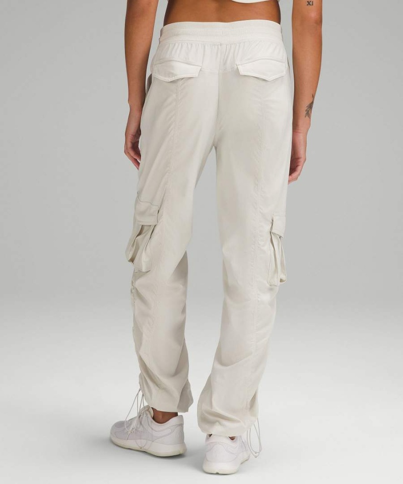 Pantalon Lululemon Dance Studio Relaxed-Fit Mid-Rise Cargo Mujer Beige Chile | 257VDENGO