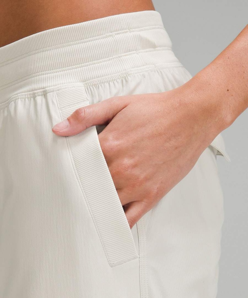 Pantalon Lululemon Dance Studio Relaxed-Fit Mid-Rise Cargo Mujer Beige Chile | 257VDENGO